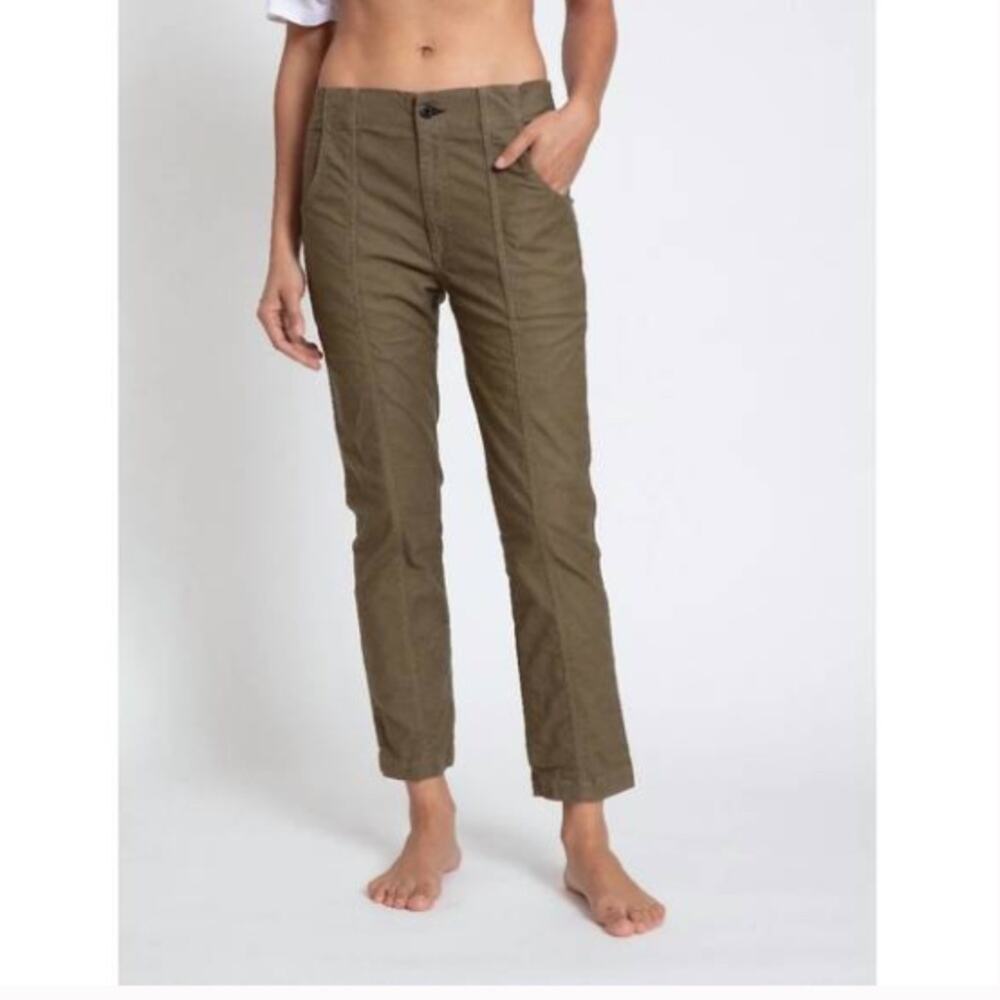 NWT ASKK NY Good Times Pant in Olive Green 25